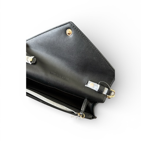 Michael Kors Chic Black and Brown Crossbody Bag NWT - Picture 3 of 5